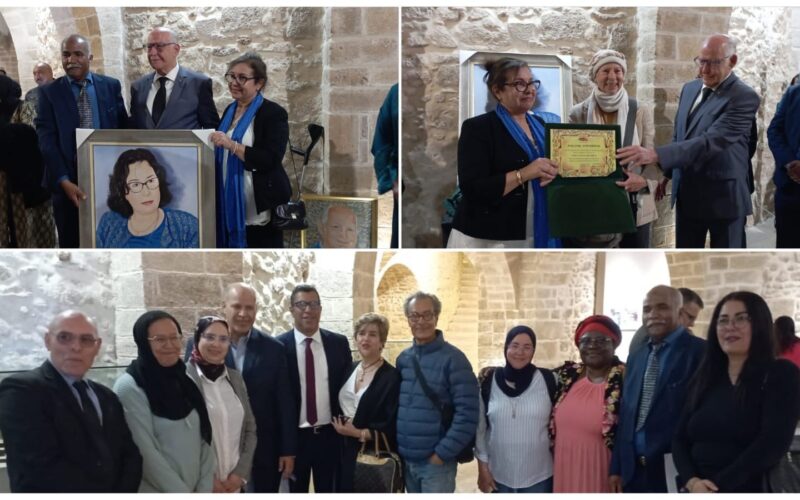 32 فنانًا من المغرب والعالم يُحيون المعرض الوطني الثالث لتيار “النزعة الخطوطية” من قلب باب برج مراكش بالصويرة