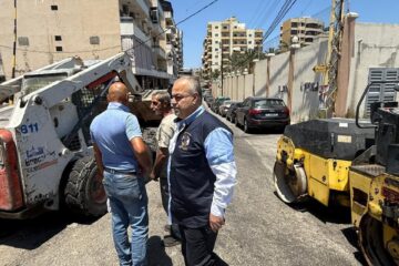 السيد عامر عفيف معطي يُطلق المرحلة الثانية من مبادرة تزفيت الطرقات في صيدا: نحو بنى تحتية أفضل في الأحياء الشرقية والغربية