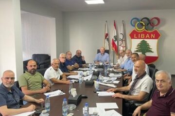 اللجنة الأولمبية اللبنانية لتأكيد المشاركة في إستحقاقات خارجية  وتنظيم ” اليوم الأولمبي ” لعام 2025 في زغرتا