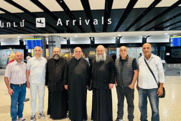 المطرانان ابراهيم والصوري وصلا الى ارمينيا برفقة نقولا ابو فيصل