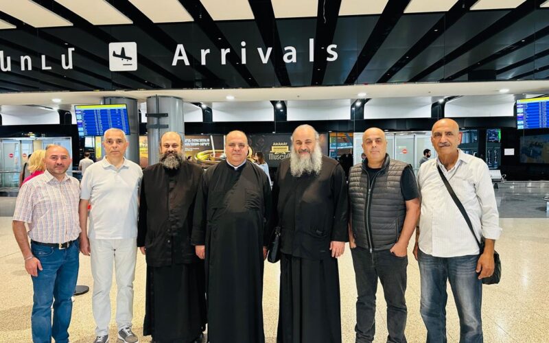 المطرانان ابراهيم والصوري وصلا الى ارمينيا برفقة نقولا ابو فيصل
